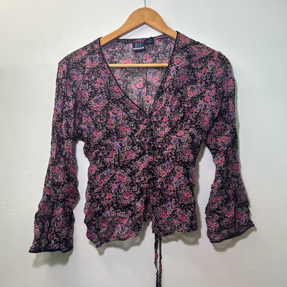 DCC Junior’s Floral Blouse